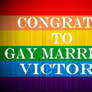 Same Sex Marriage Victory