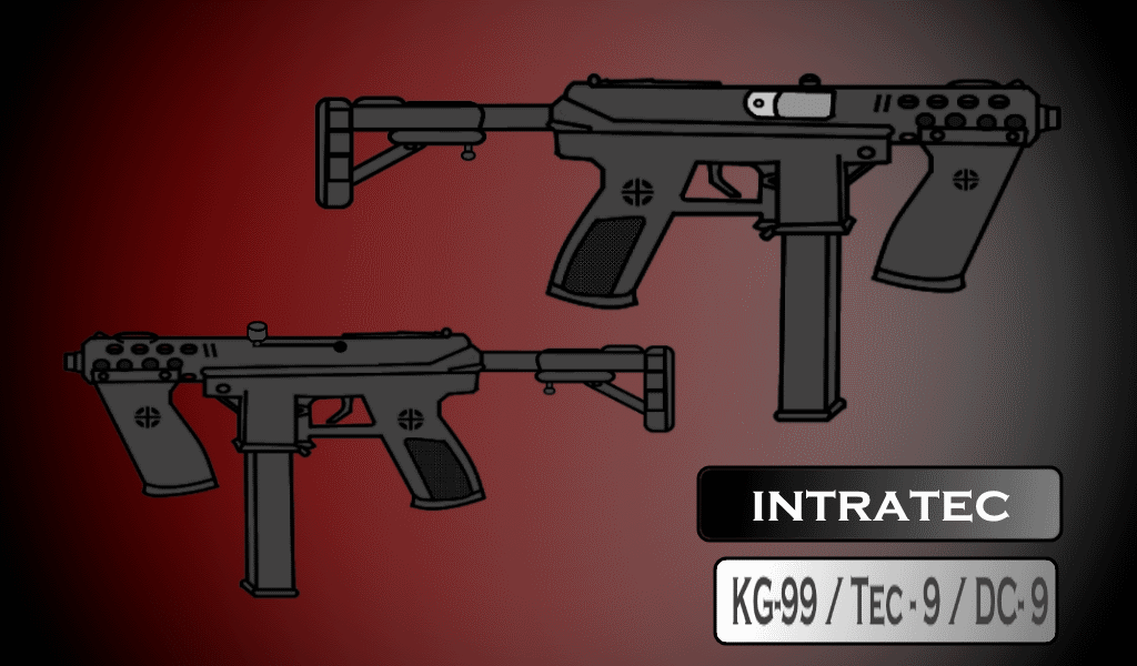 Intratec Tec 9/KG 99/DC9 Handgun In SBR Format By.