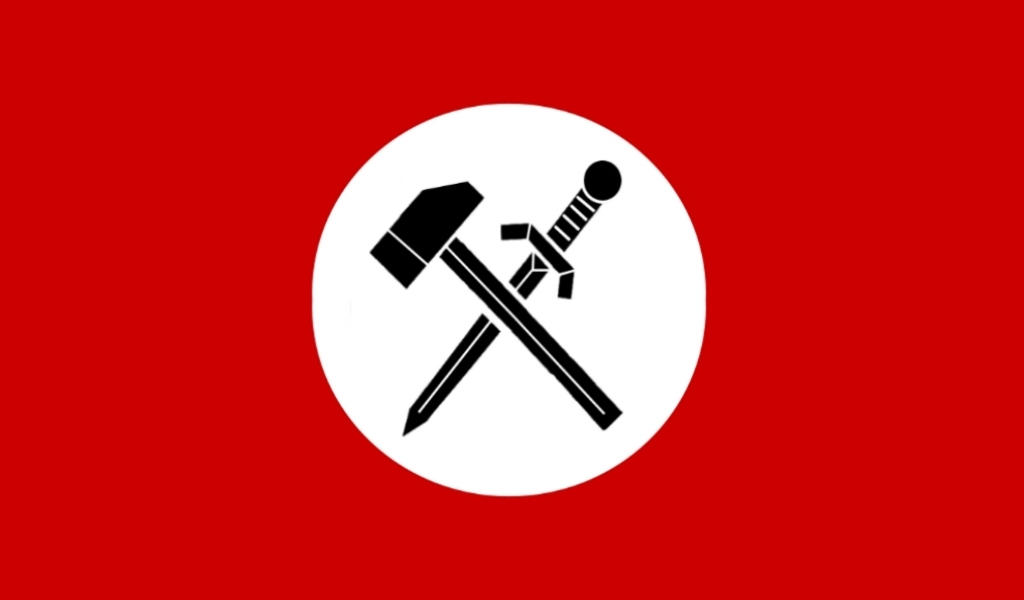 Strasserist Strasserist NSDAP-Style Flag by ColumbianSFR on DeviantArt
