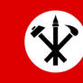 National Bolshevik Flag - Korea