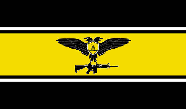 Gadsden style flag