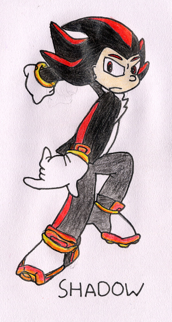 Shadow - Humanized by ProfessorChaos0 on DeviantArt