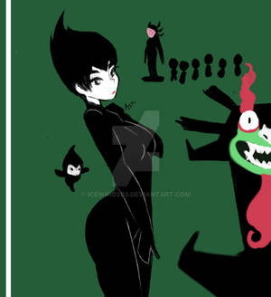 Ashi (Samurai Jack Sketchdump)