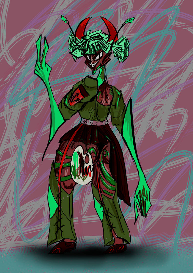 Hell Buff Human Hell energy drink humanization by Pankona on DeviantArt
