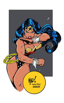 Wonder Woman by Joe Mad and WaldenWong