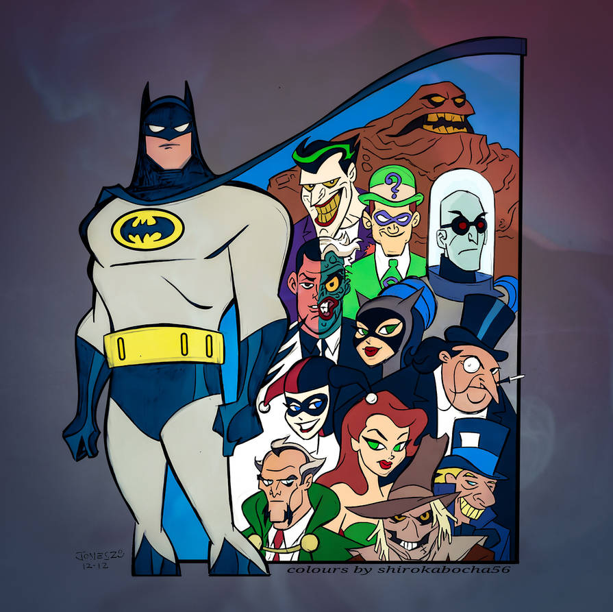 Dc Batman Rouges Batman and Rogues Gallery by StephenBJones by shirokabocha56 on DeviantArt