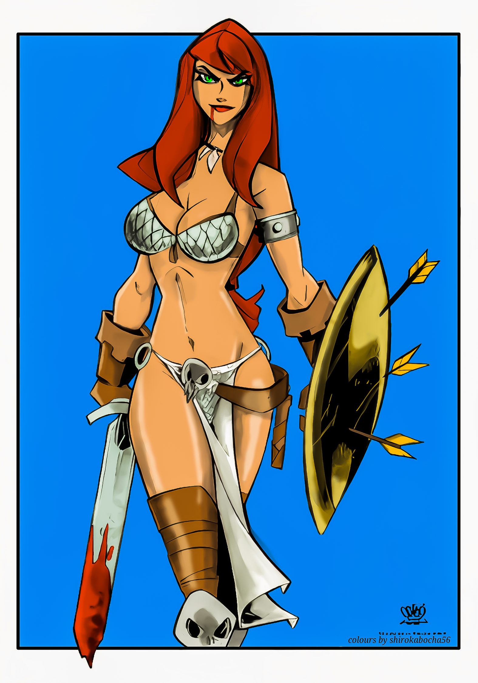 Red Sonja by celaoxxx