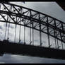 Sydney Harbour Bridge silhouet