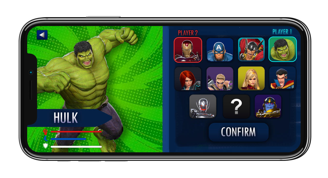 Character Selection UI by AhmadFirdaus171 on DeviantArt