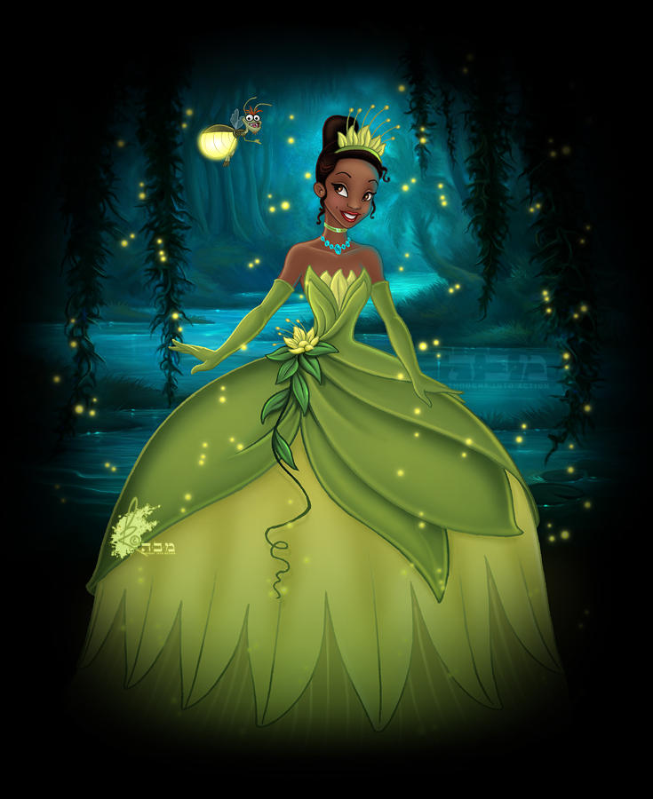 princess and the frog green dress Princess/Tinker Fairy Duo Costume Luxury Kids Costume by Teresita Orillac M (6-8 years) hang dry The Princess and the Frog