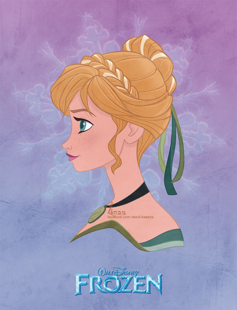 Disney's FROZEN - Anna by David Kawena