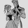 Disney's FROZEN - Anna and Hans by David Kawena