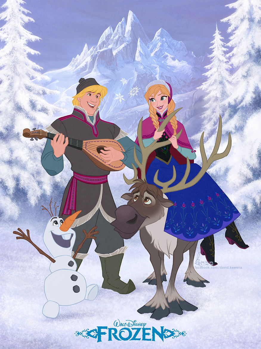Disney's FROZEN - Full Colour and in 2D!