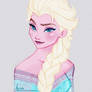 Disney's FROZEN - Queen Elsa Fast Colour Sketch