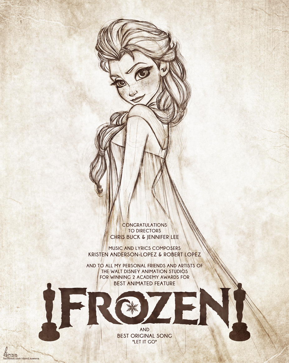 Frozen Oscars - by David Kawena