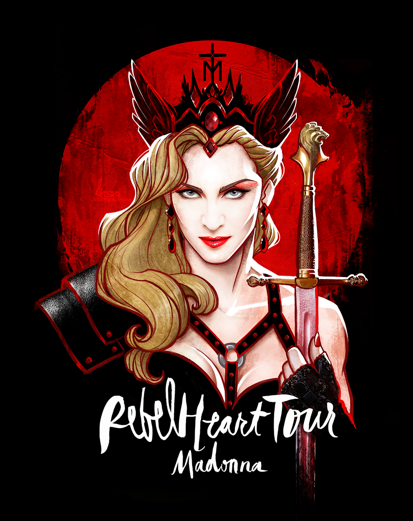 Madonna's REBEL HEART TOUR by David Kawena