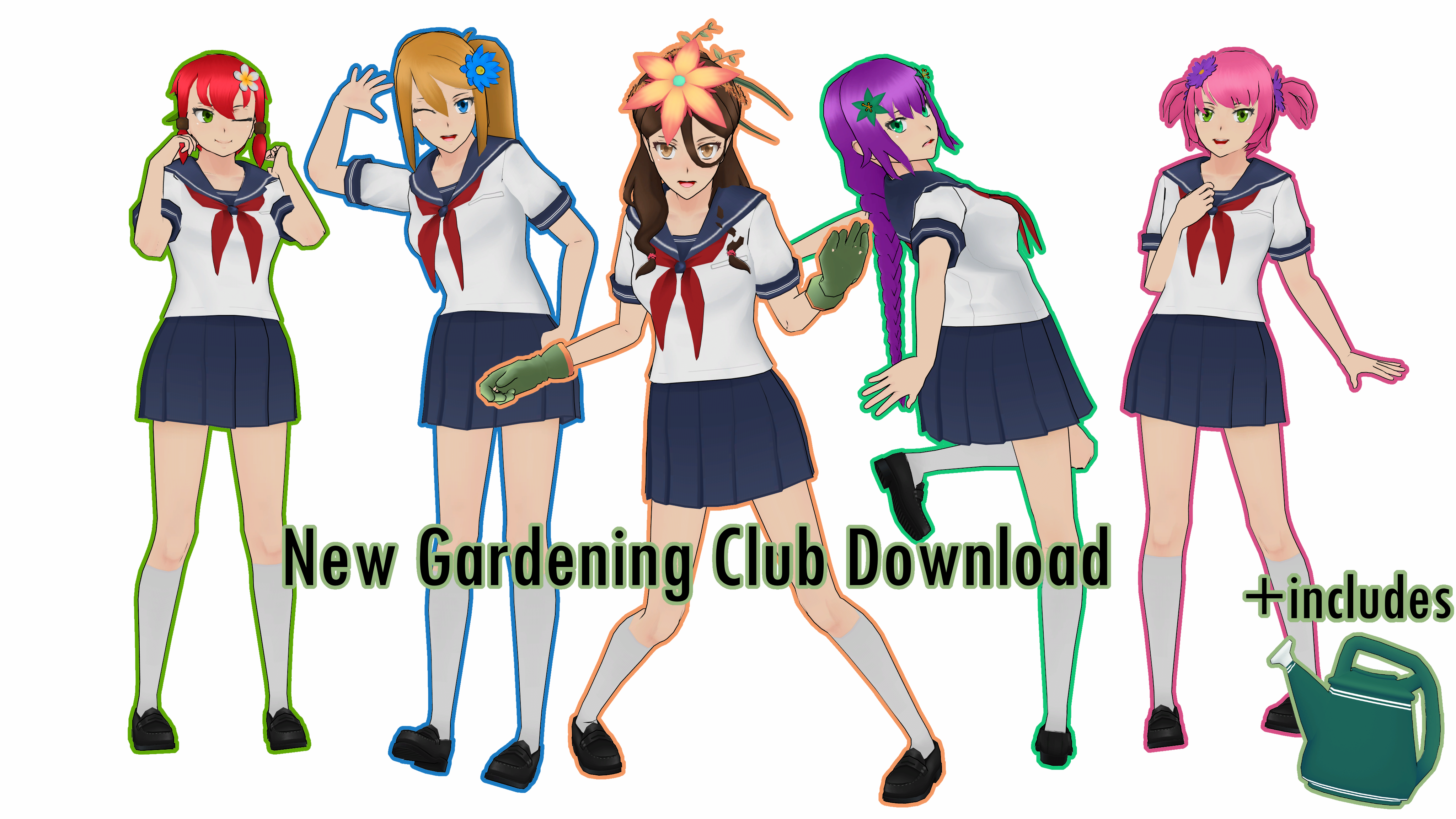 Mmd New Gardening Club Members Dl Down By Shinkaratu On Deviantart Mmd New Gardening Club Members Dl Down By Shinkaratu On Deviantart