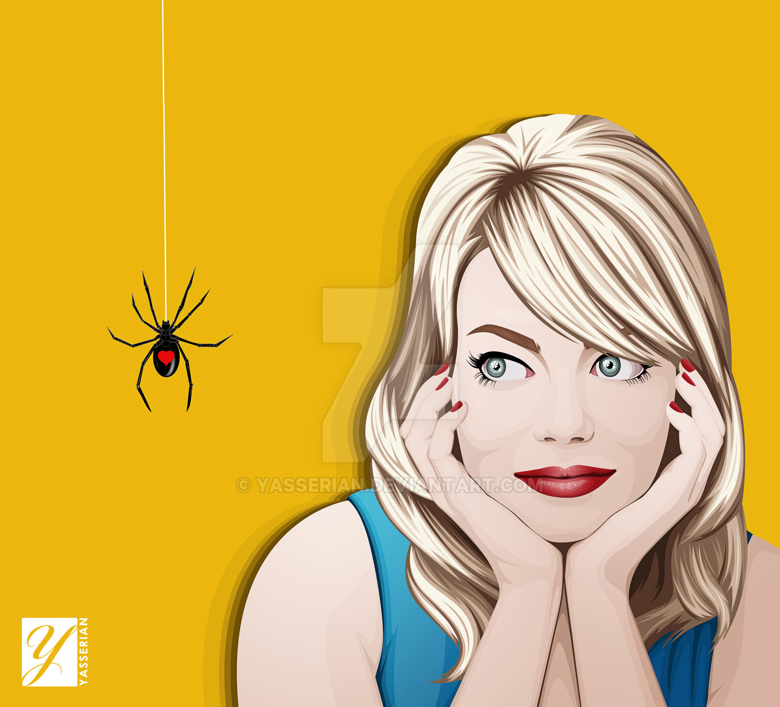 Emma-stone and spidy