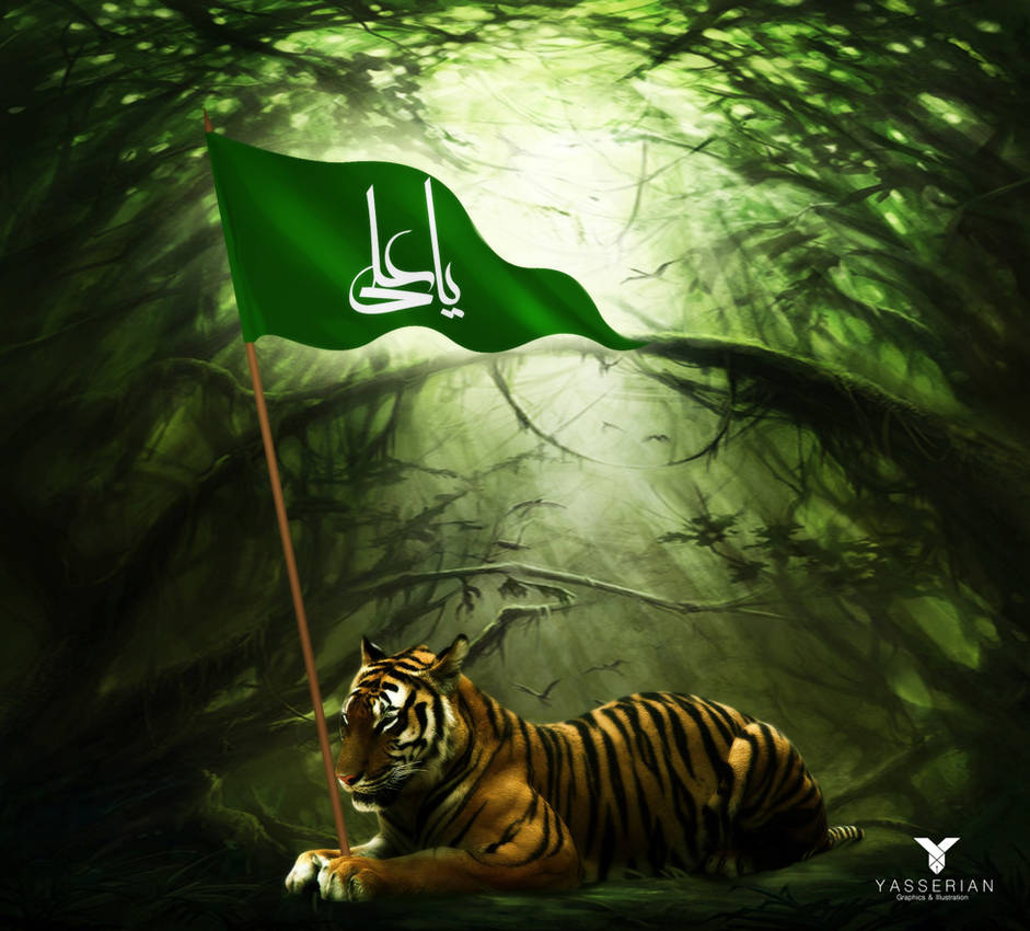 Ya Ali Flag by yasserian on DeviantArt