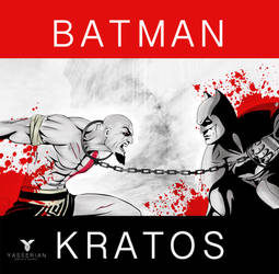 BATMAN VS KRATOS