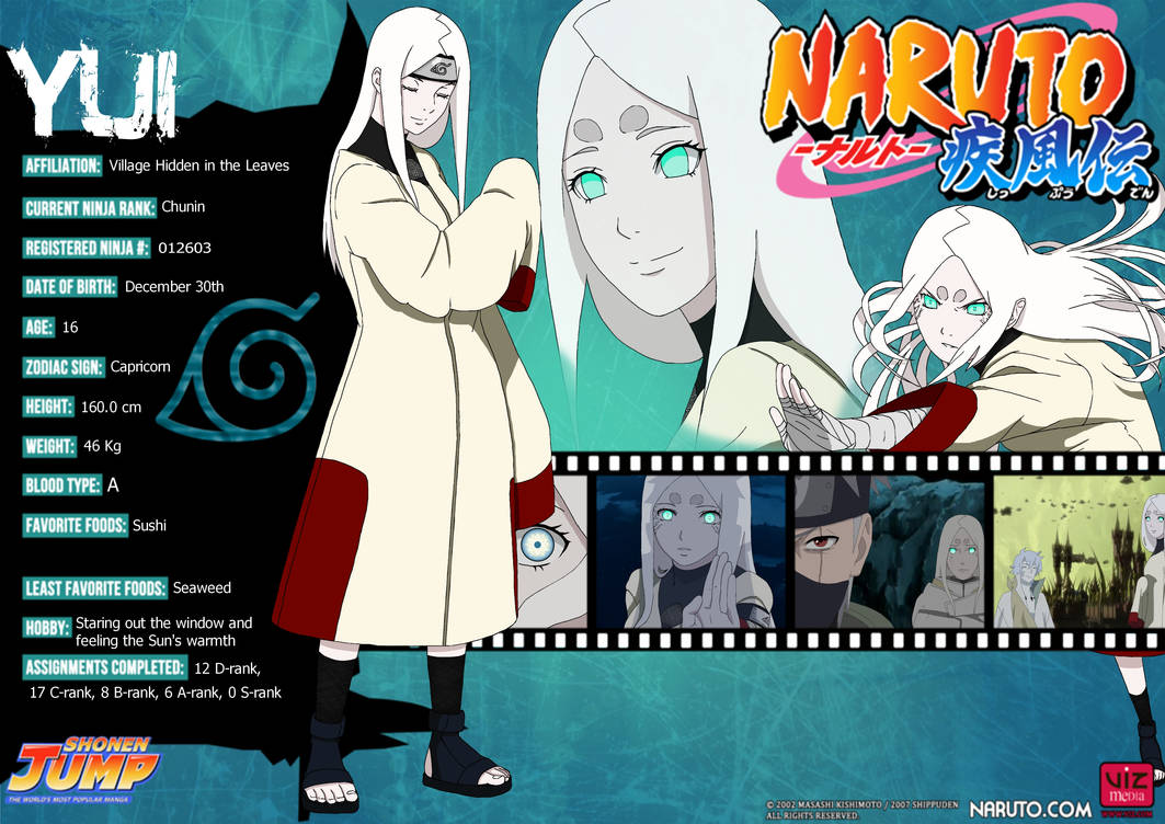 Naruto OC + Description by Shiryo999 on DeviantArt
