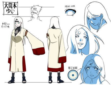 Naruto OC: Yui Otsutsuki_Settei: Teenager (REMAKE)