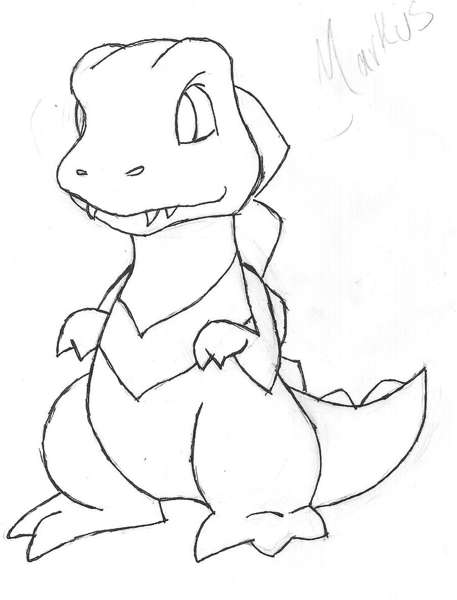 WIP Markus the Totodile