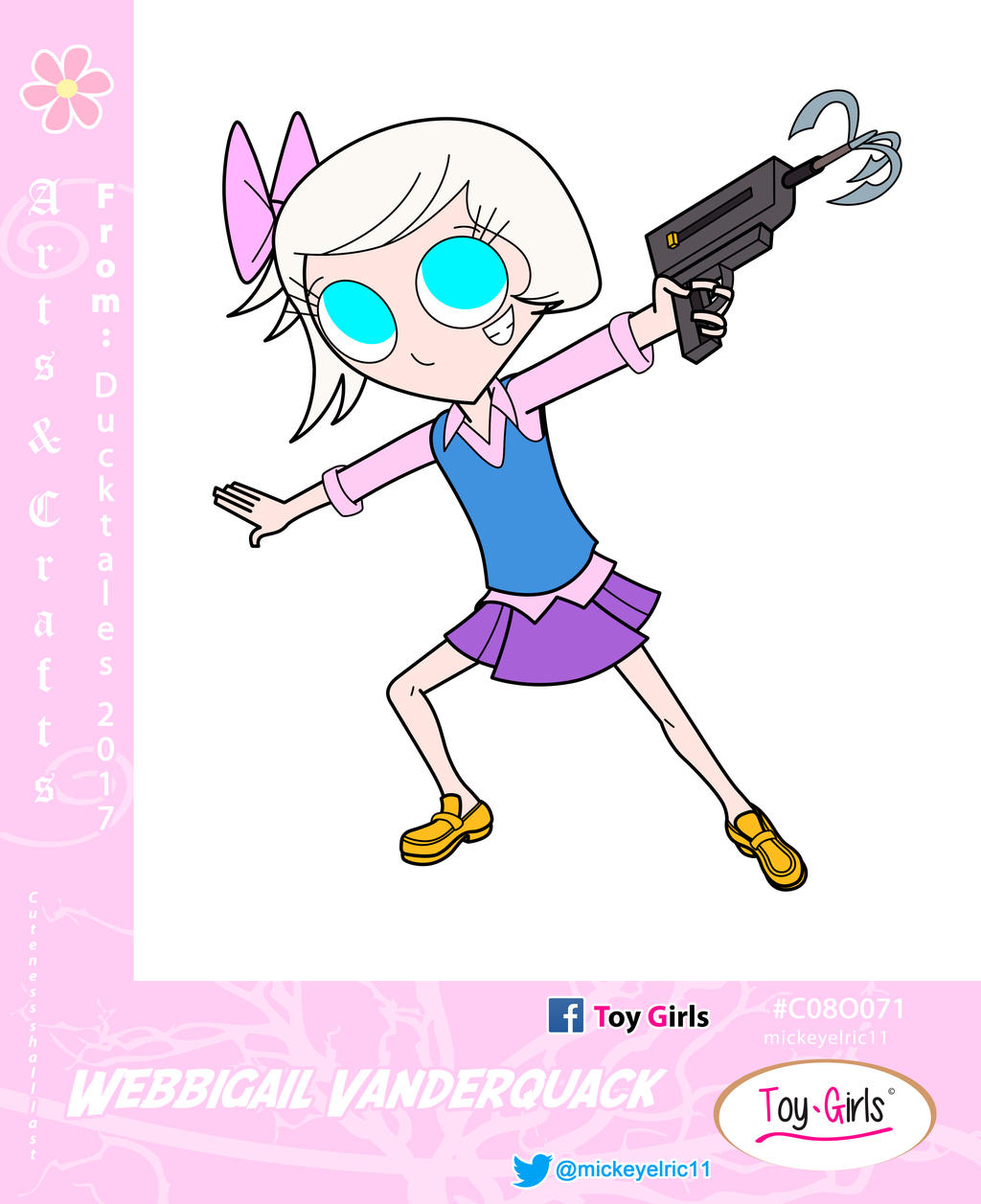 Toy Girls - As n Cfts Series 71: Webby Vanderquack by mickeyelric11