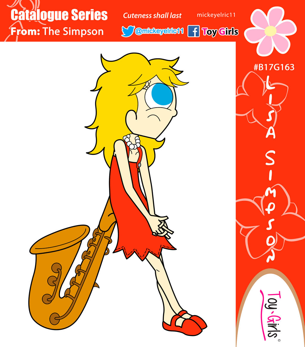 Toy Girls Catalogue Series 163 Lisa Simpson By Mickeyelric11 On Deviantart