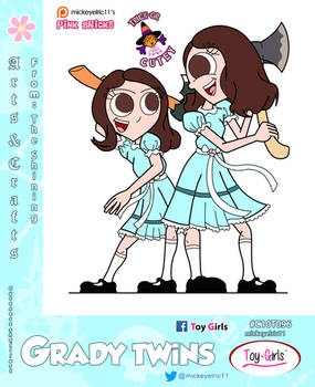 Toy Girls - Arts and Crafts Series 96: Grady Twins