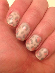 Muted leopard