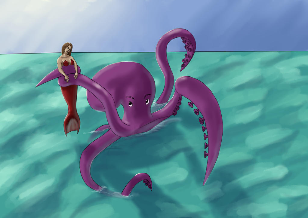 Merboy Octopus mermay Octopus 19052022 by RenakLern on DeviantArt