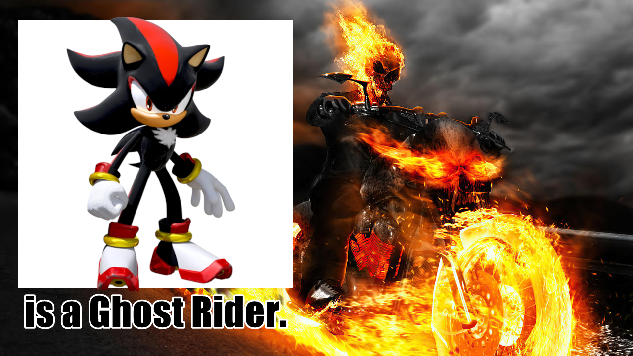 Ghost Rider Vs Shadow What if Shadow the Hedgehog as a Ghost Rider by toainsully on DeviantArt