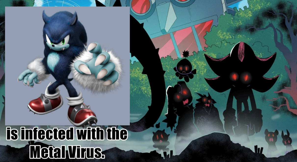 What if Werehog Sonic infected with Metal Virus by toainsully on DeviantArt