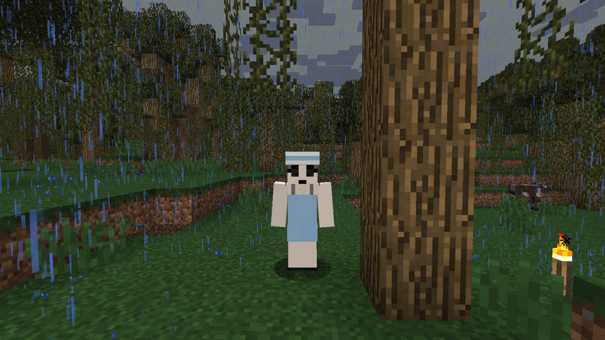 Minecraft - Monika by DoctorLoops by toainsully on DeviantArt