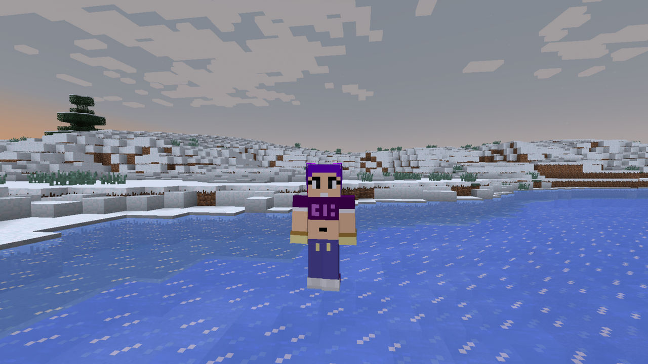 Violet Character. Minecraft Minecraft - Violet von McBelcher by Theloonzeeman by toainsully on ...