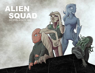 Alien Squad Title