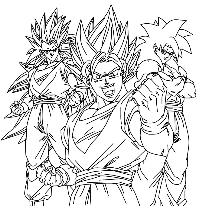 Goku's Transformation by duskoy on DeviantArt Goku's Transformation by duskoy on DeviantArt