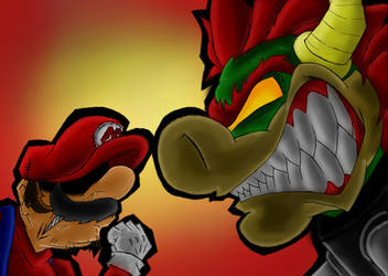 Mario vs. Bowser +NEW+