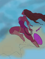 Wonder Woman Color Process