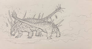 Spicomellus fighting