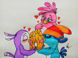 Anrgy Birds: Winning and Licking (2/2)