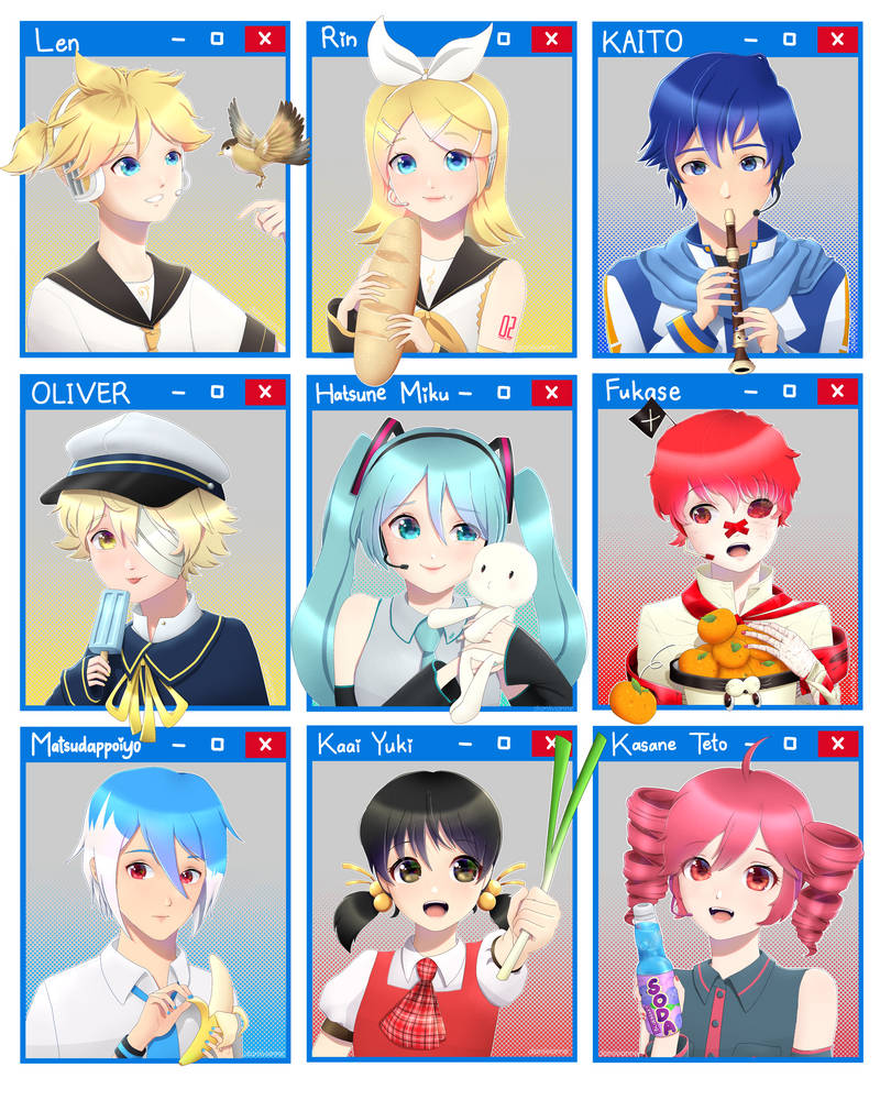 Utau Character Transform 9 Vocaloid + UTAU characters by DianLivianne on DeviantArt