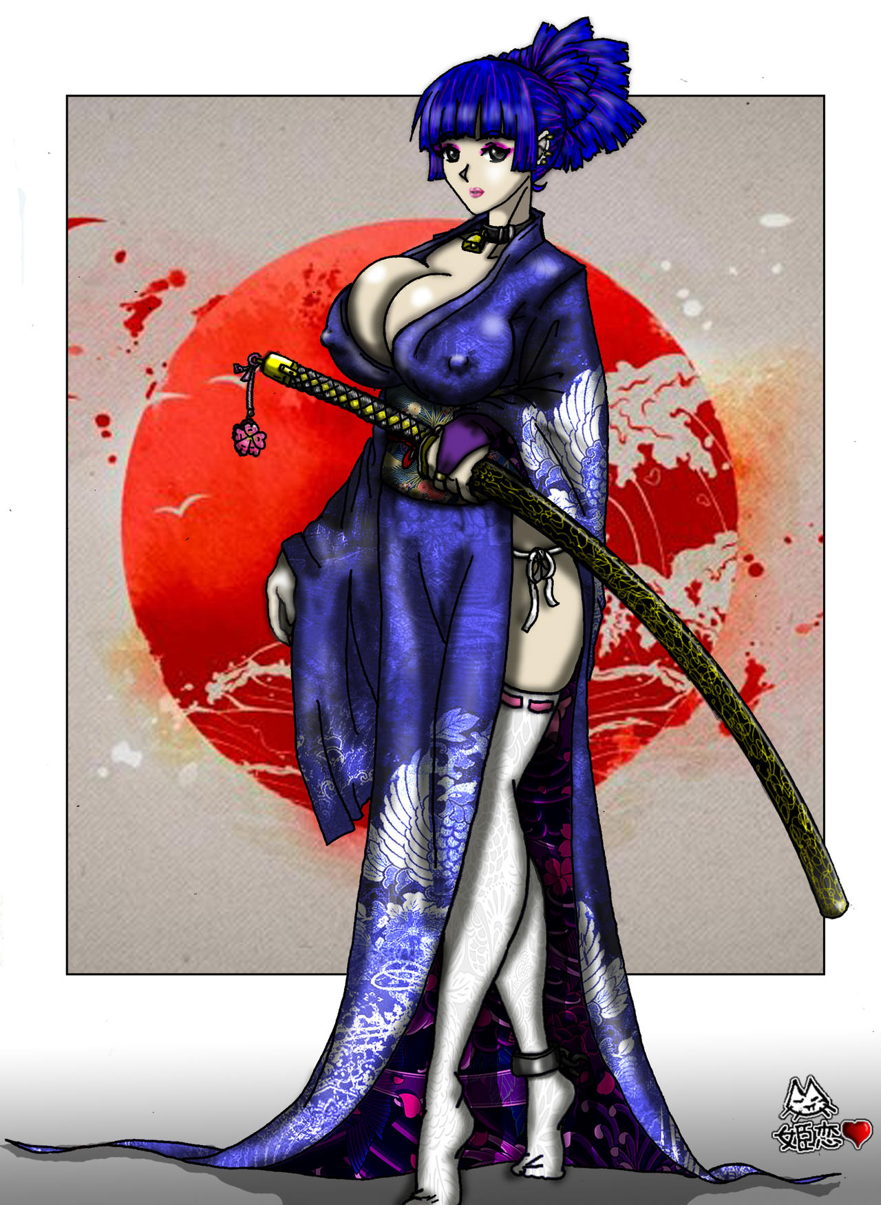 Hime-Hime samurai by MikiNordi on DeviantArt
