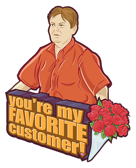 The Room: You're my Favorite Customer