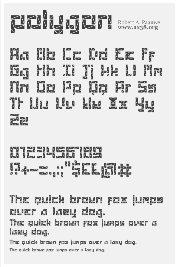 Polygon (Free Font)
