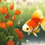 Playful goldfish (4)