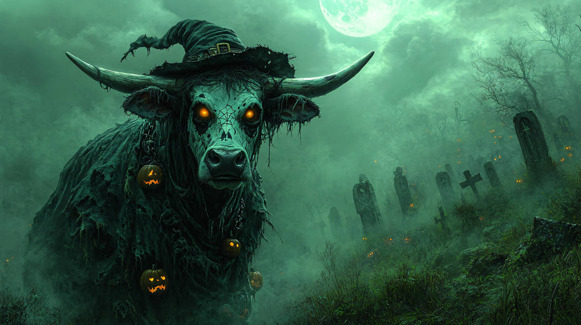Hideous Cow Spooky Cow by InfiniteVisualArt on DeviantArt