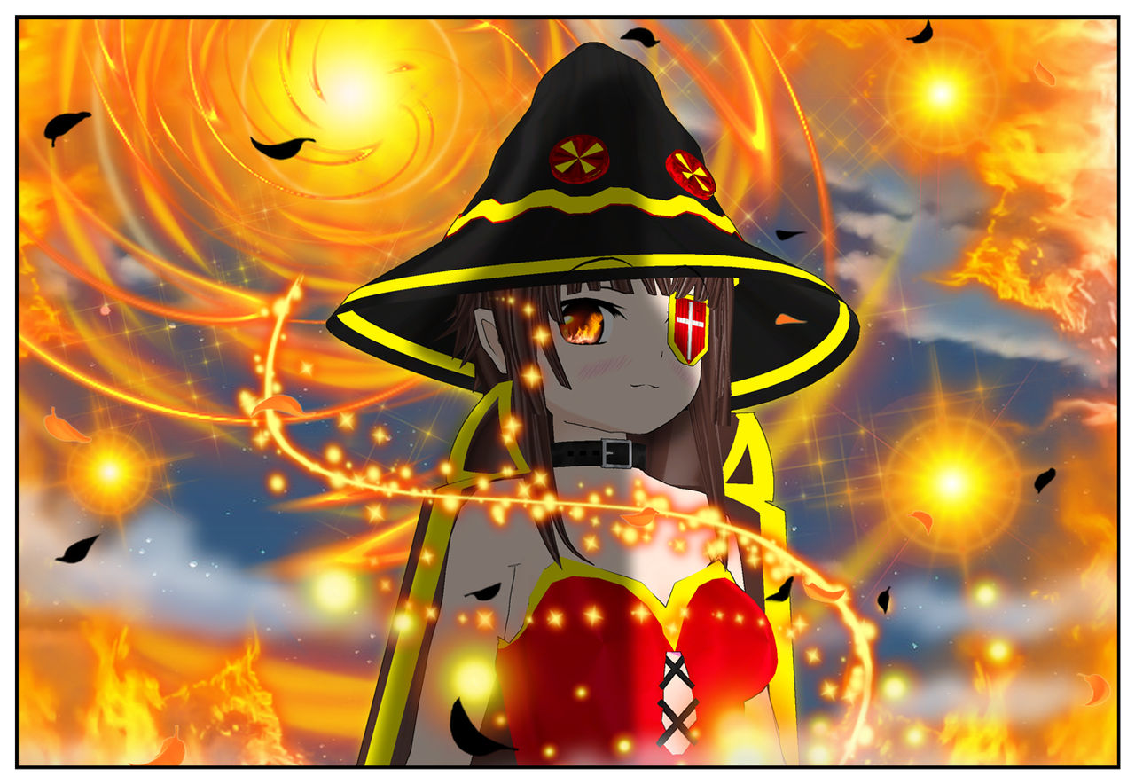 Explosion Megumin Exploding Megumin Explosion by Daiger1975 on DeviantArt