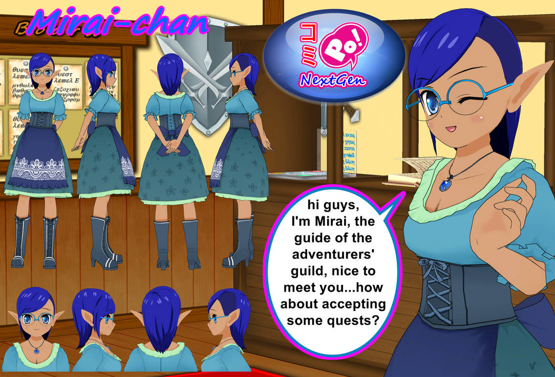 Guild Chan Mirai-chan Adventures Guild Guide by Daiger1975 on DeviantArt